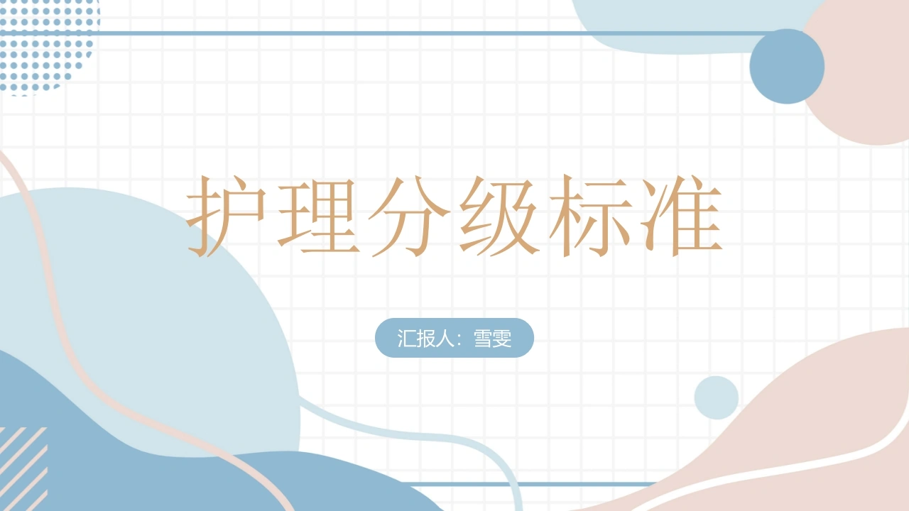 B1101护理分级标准-白衣资料网
