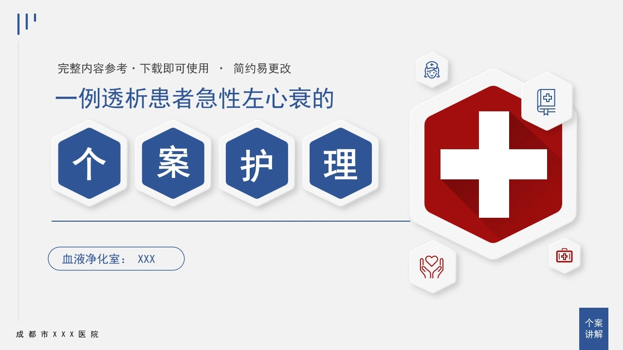 C060心衰病人个案护理医疗医学PPT