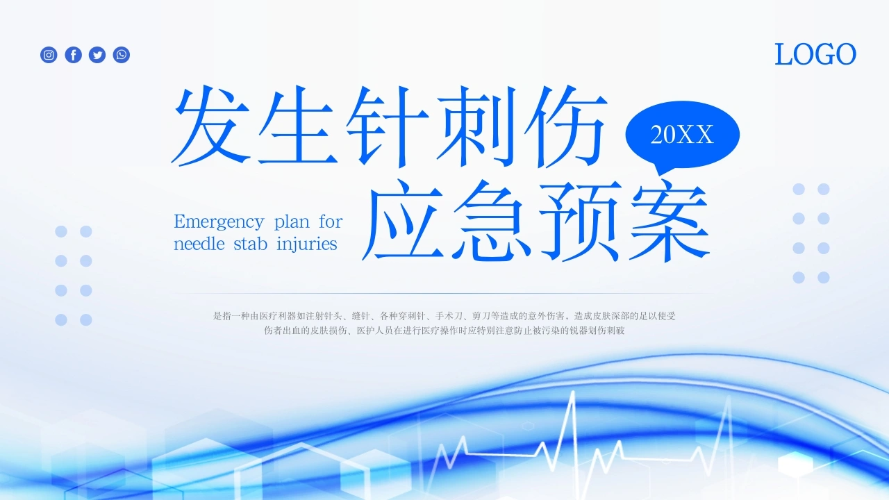 C162发生针刺伤应急预案PPT-白衣资料网