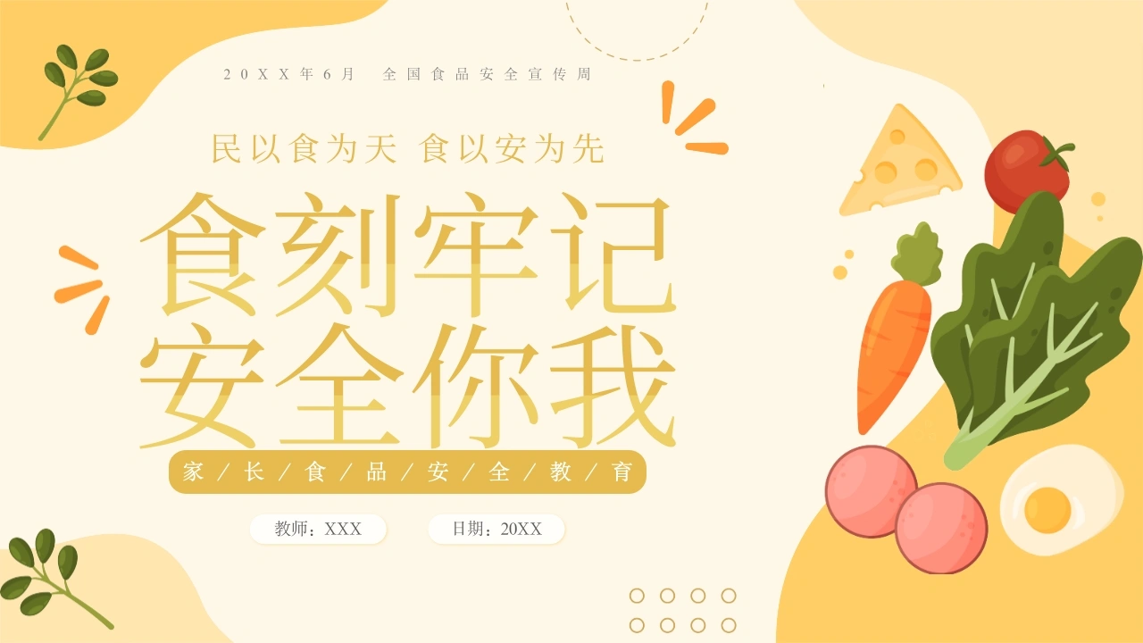 C314食品安全宣传周PPT