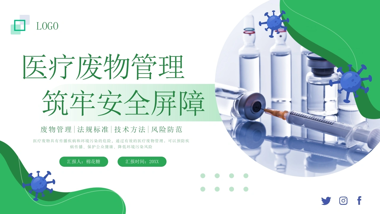 C355医疗废物管理PPT-白衣资料网
