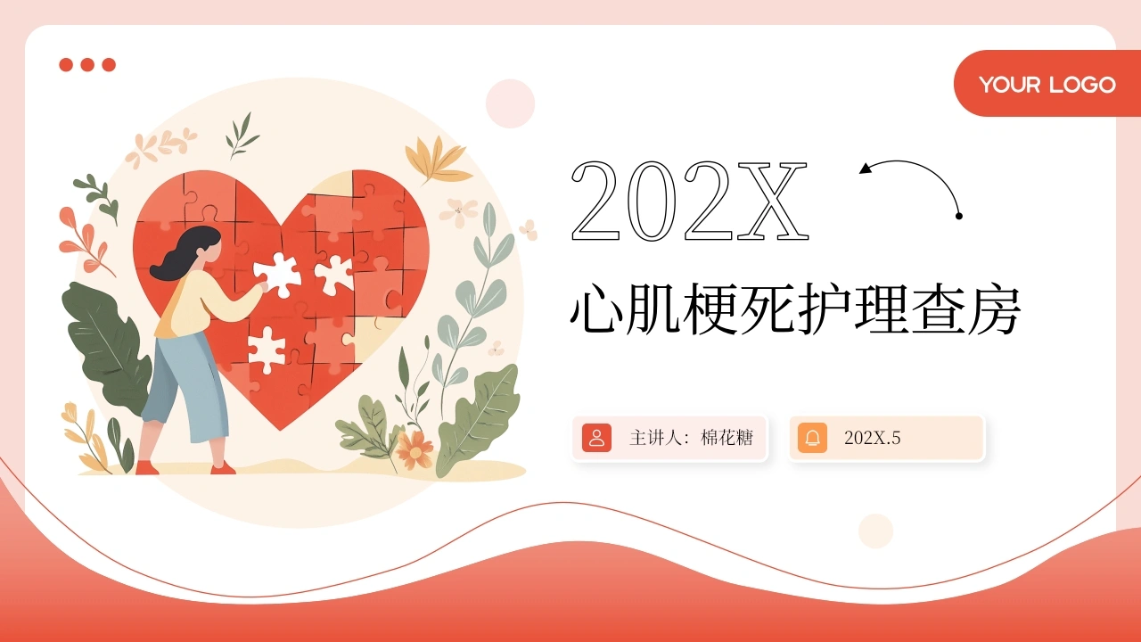 C532心肌梗死护理查房带参考文献PPT-白衣资料网
