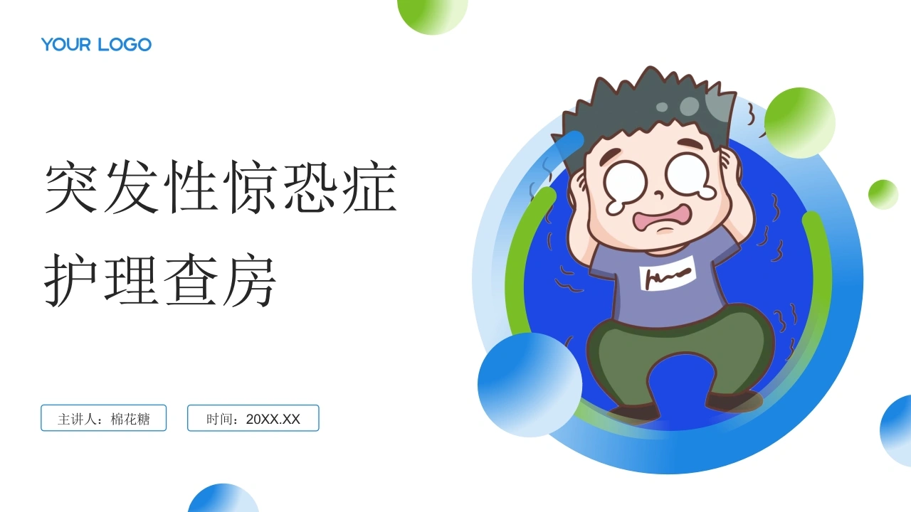C700突发性惊恐症护理查房带参考文献PPT