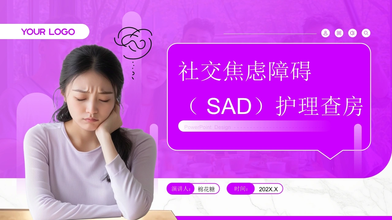 C725社交焦虑障碍护理查房带参考文献PPT