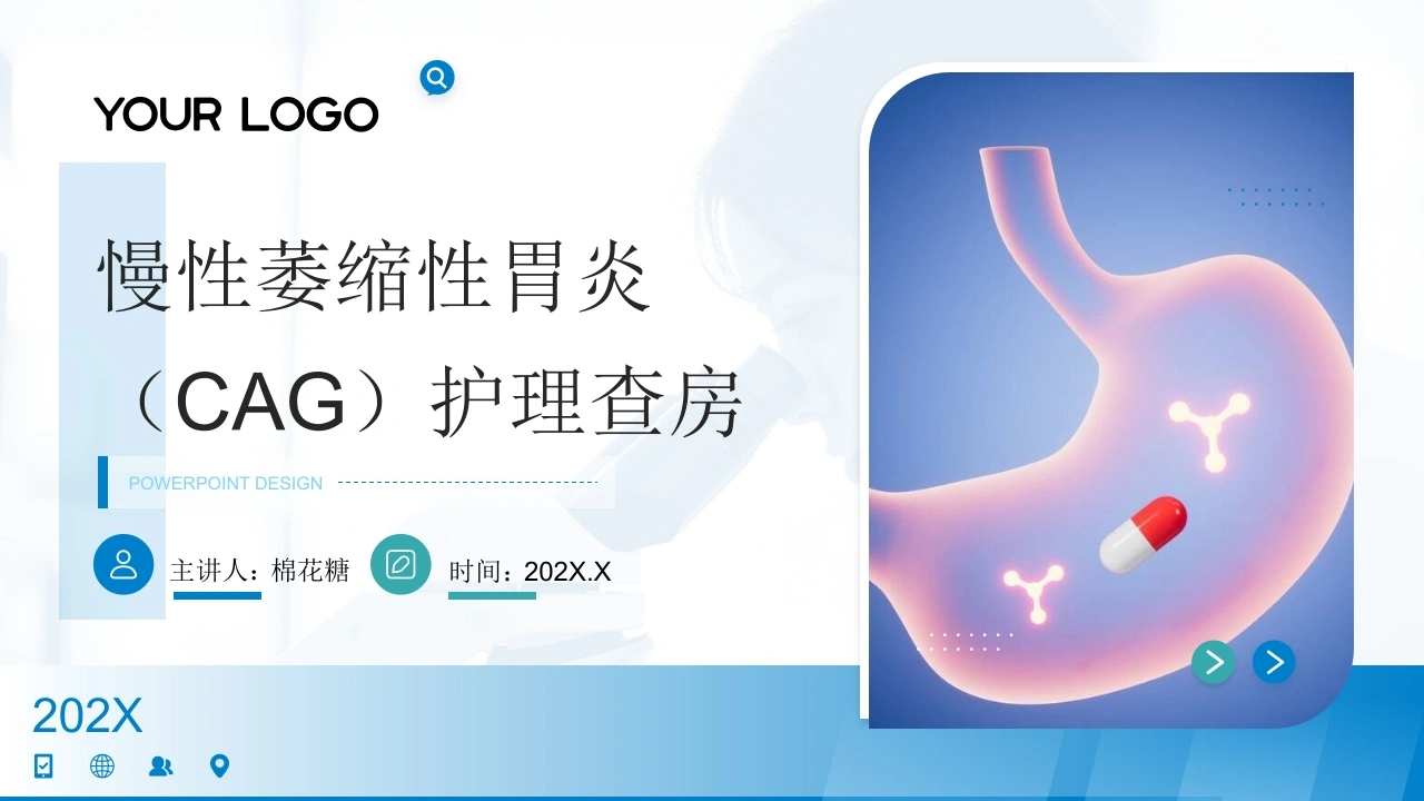 C791慢性萎缩性胃炎（CAG）护理查房带参考文献PPT