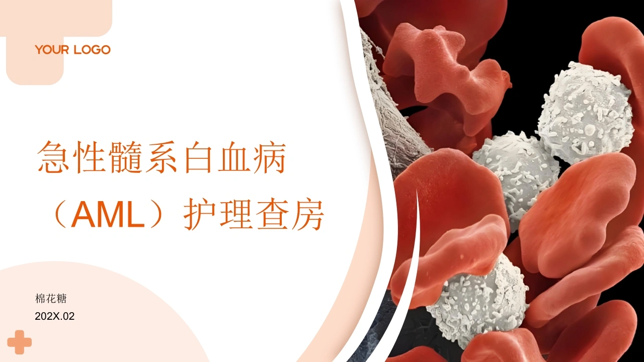 C864急性髓系白血病（AML）护理查房带参考文献PPT