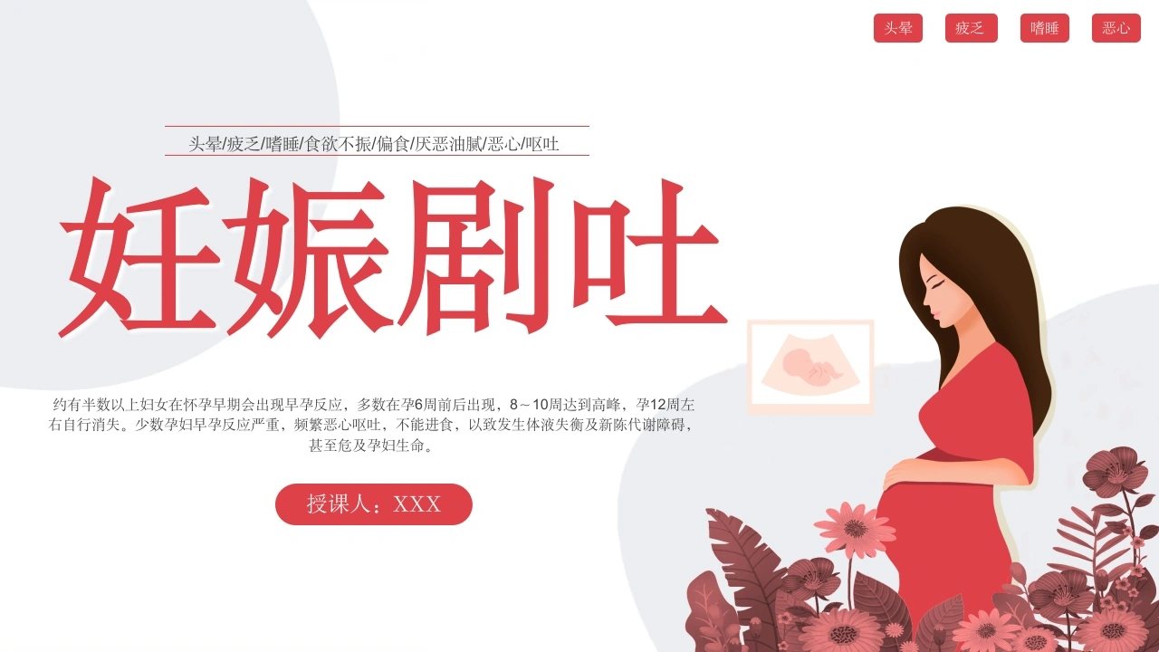M2890妊娠剧吐PPT-白衣资料网