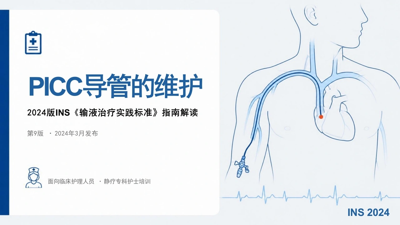 PICC导管的维护2024-29页-白衣资料网