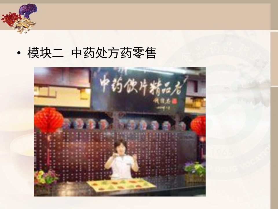 W347中药处方的零售模板PPT课件-白衣资料网