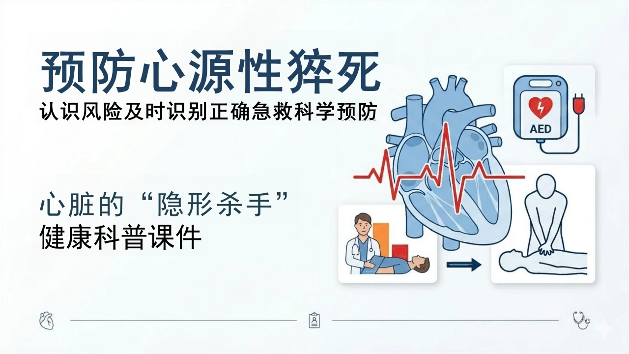 《预防心源性猝死》课件_可编辑-28页-白衣资料网