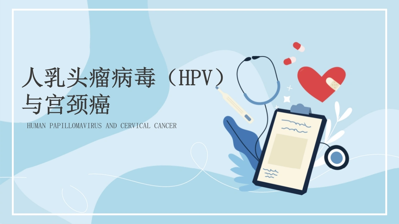 人乳头瘤病毒HPV与宫颈癌C033-白衣资料网