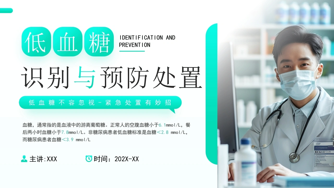 低血糖识别与预防处置-25页