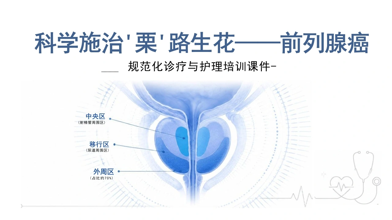 前列腺癌规范化诊疗与护理培训课件-33页-白衣资料网