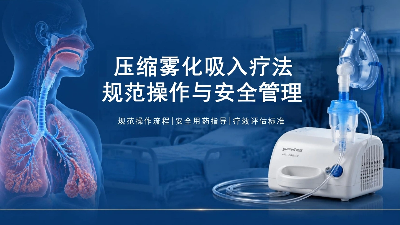 压缩雾化吸入疗法规范操作与安全管理-28页-白衣资料网