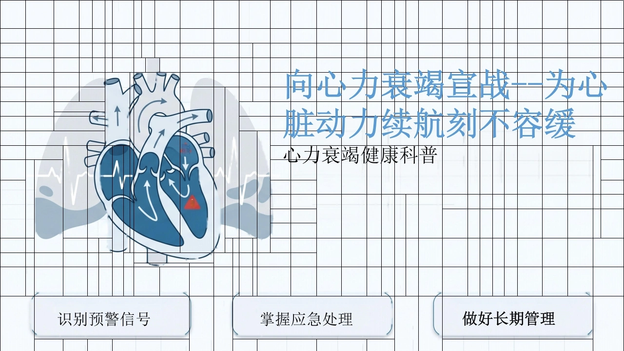心力衰竭健康科普课件_可编辑-27页-白衣资料网