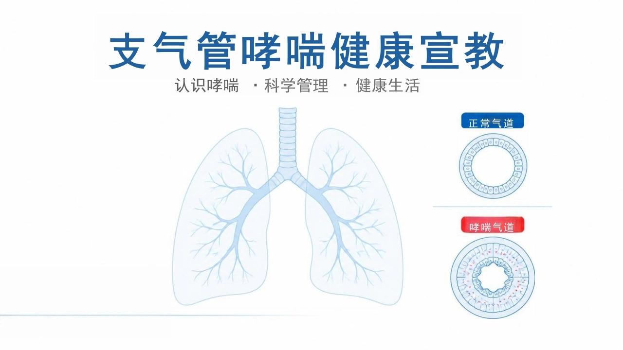 支气管哮喘健康宣教-29页-白衣资料网