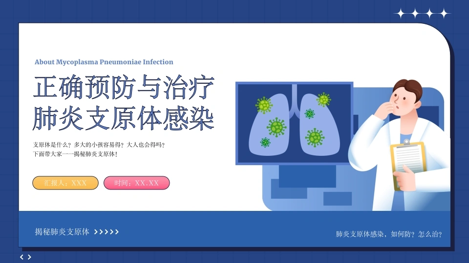 正确预防与治疗肺炎支原体感染B069-白衣资料网