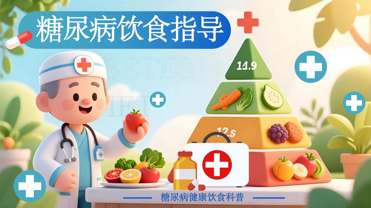糖尿病饮食指导B337-白衣资料网