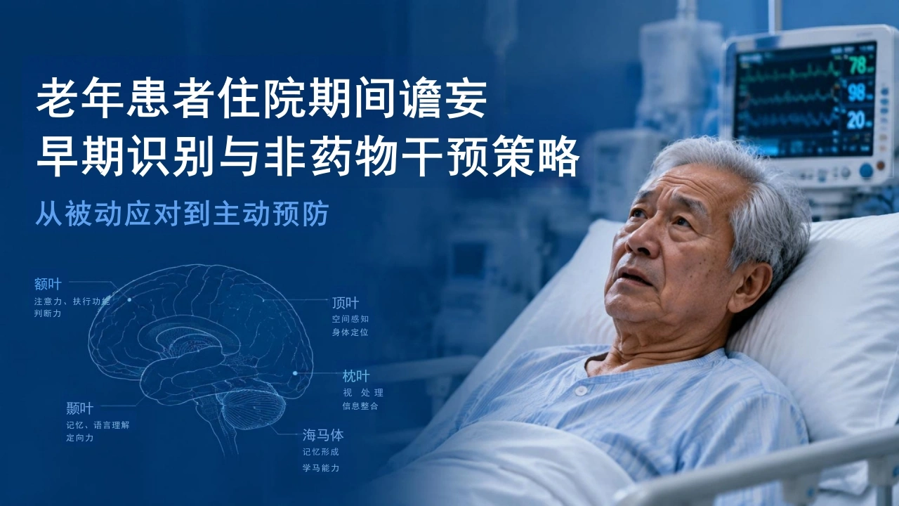 老年患者住院期间谵妄早期识别与非药物干预-25页-白衣资料网