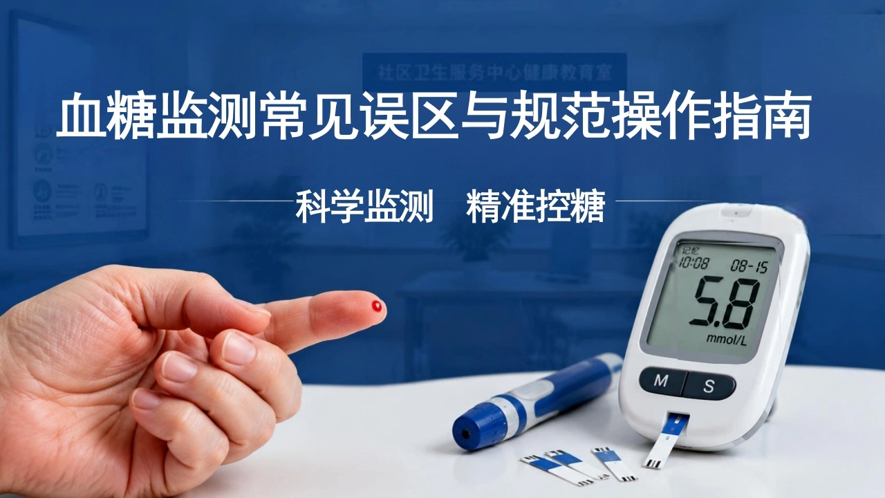 血糖监测常见误区与规范操作指南-28-白衣资料网