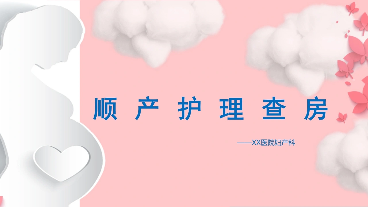 顺产护理查房A167-白衣资料网